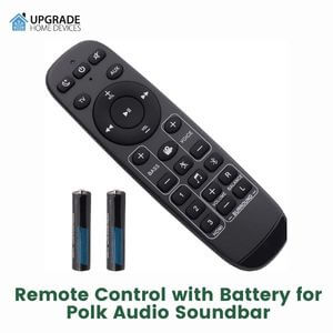 Remote Control with Battery for Polk Audio Soundbar