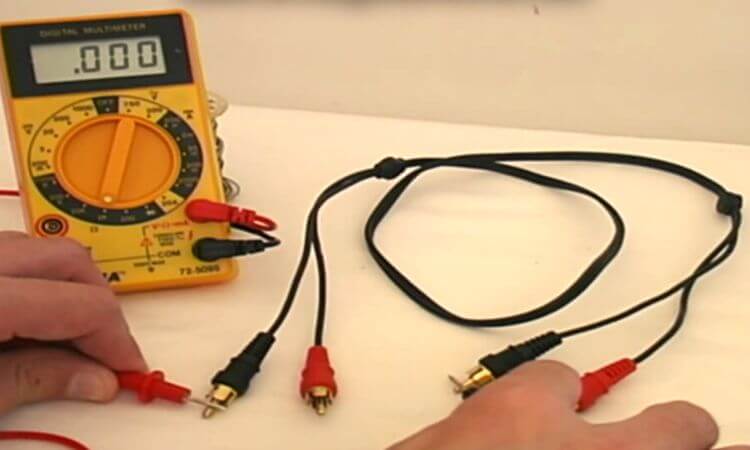 how to test if rca cables are bad