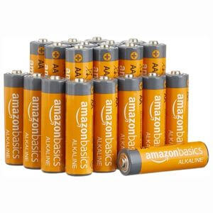 Amazon Basics 20 Pack AA High-Performance Alkaline Batteries