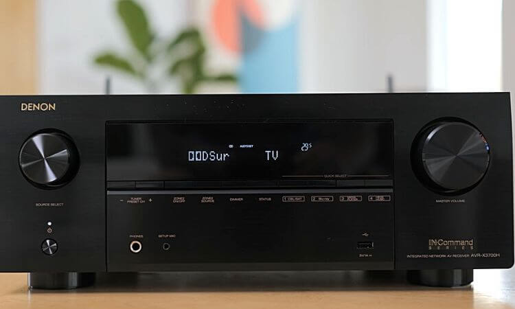 denon receiver will not power on