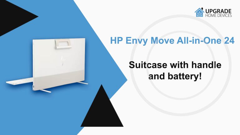 Suitcase with handle and battery! HP Envy Move All-in-One 24.