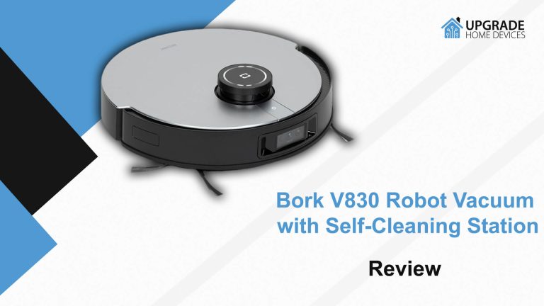 Bork V830 Robot Vacuum with Self-Cleaning Station. Review